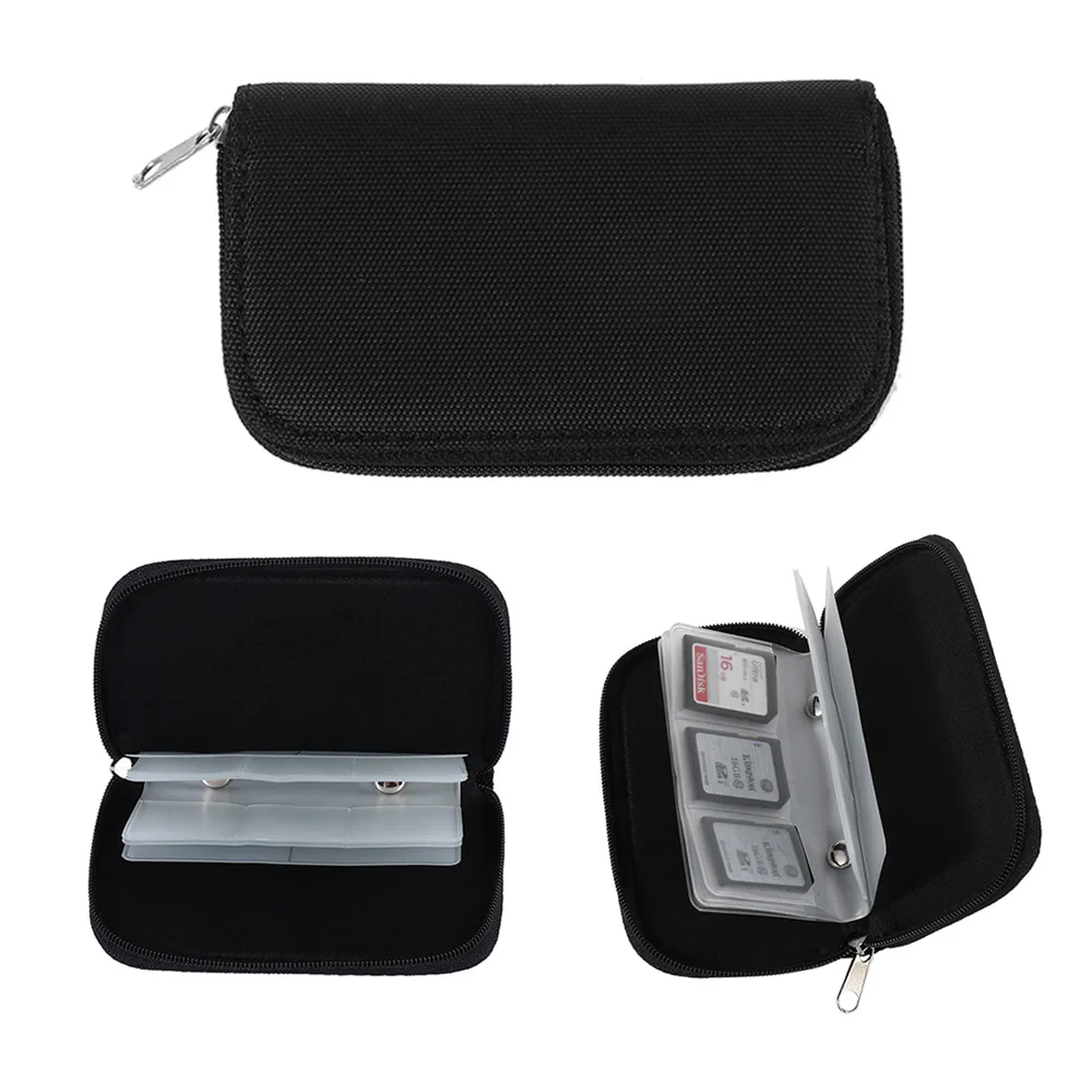 Buy Universal Black Memory Card Storage Carrying Pouch Case Holder Wallet Bags