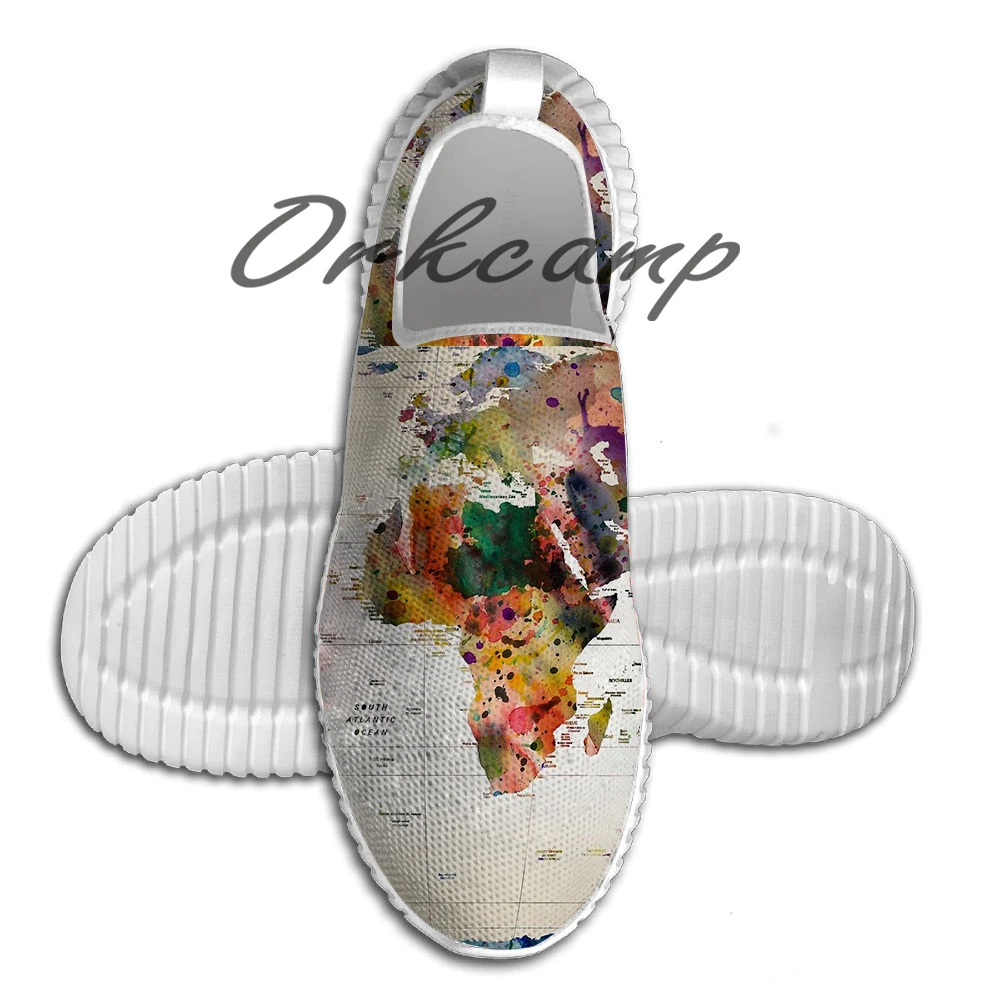 

map Running Shoes Walking Shoes Summer Comfortable light weight Jogging Yoga shoes