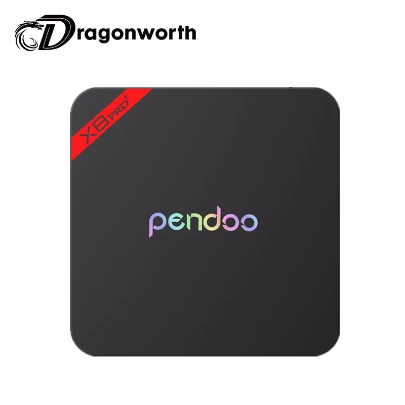 

Android TV Box Amlogic S905X Android 6.0 Marshmallow Quad-core X8 pro + 1GB 8GB Pendoo BT4.0,4K Smart Android