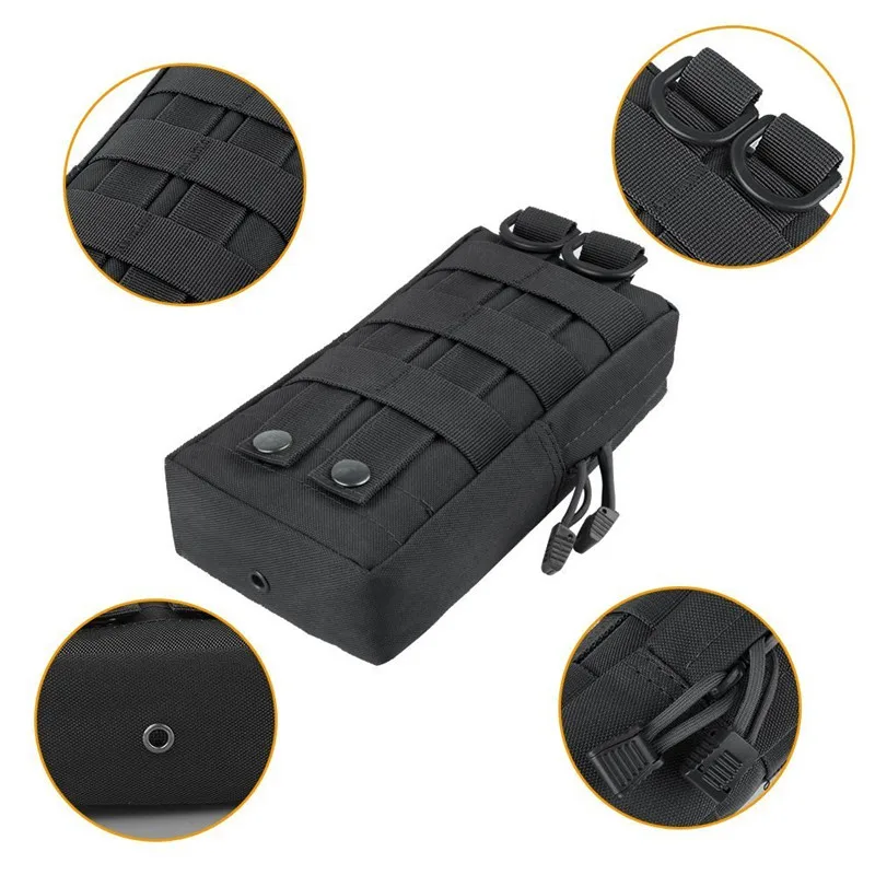 Tactical Molle pouch Compact EDC Utility Gadget Admin Gear Multi-purpose Waist Bag Pouch Tactical Molle pouch Compact EDC Utility Gadget Admin Gear Multi-purpose Waist Bag Pouch