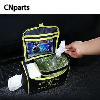 

CNparts Car Accessories Universal Seat Back Storage Bag Trash Bin For Acura Chevrolet Cruze Aveo Peugeot 307 Seat Leon Mazda 3 6