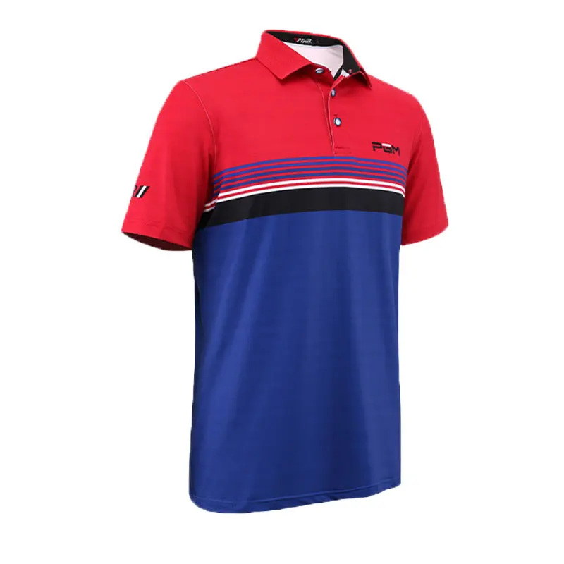 2018 قمصان غولف رجل قميص جولف الرياضة ملابس غولف الرجال قصيرة الأكمام الرياضية قميص تنس T قميص الملابس AA11828