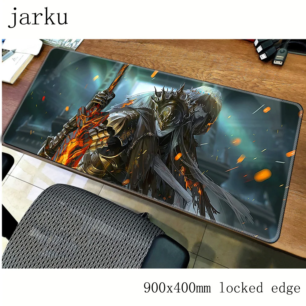 Pаспродажа Коврик для мыши dark souls, геймер, 900x400 мм, коврик для мыши, большой игровой коврик для мыши, лидер продаж, коврик для мыши, компьютерный Настольны...