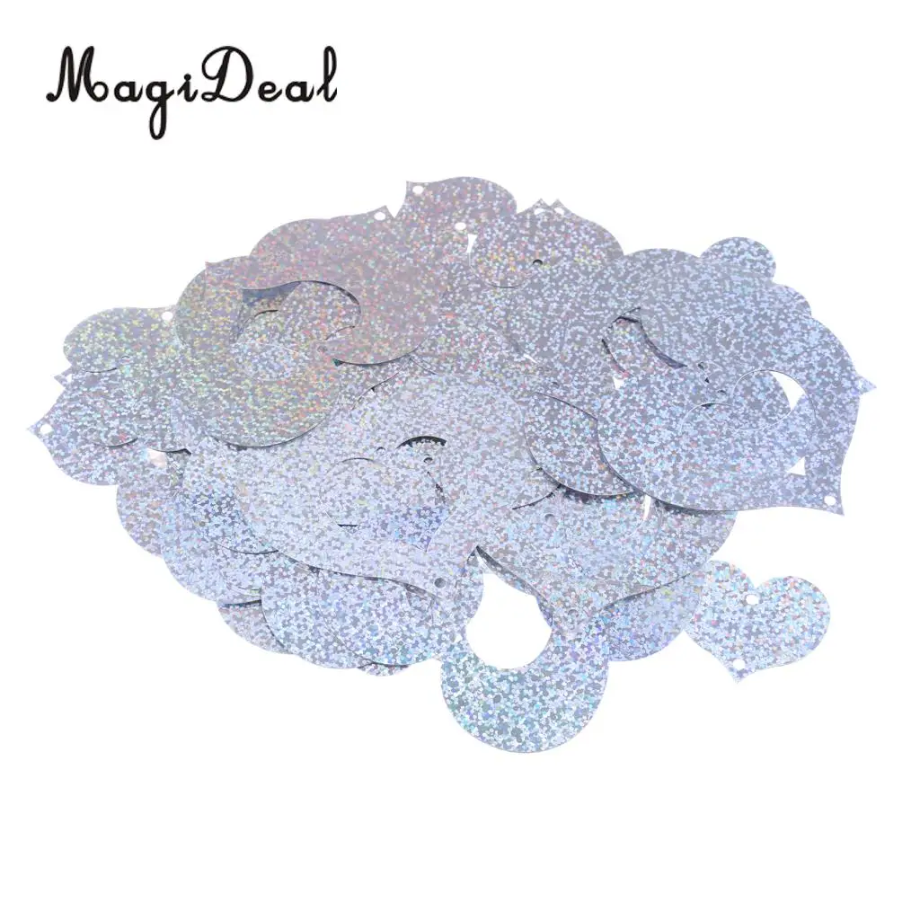 100 Shiny Heart Hanging Foil Balloon Swirl Tinsel Wedding Party Ceiling Decoration