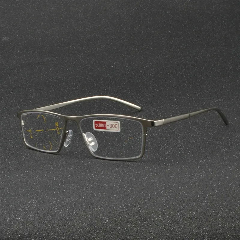 

Ultra-light anti-fatigue square reading mirror photochromic reading glasses men and women high quality progressive reading NX