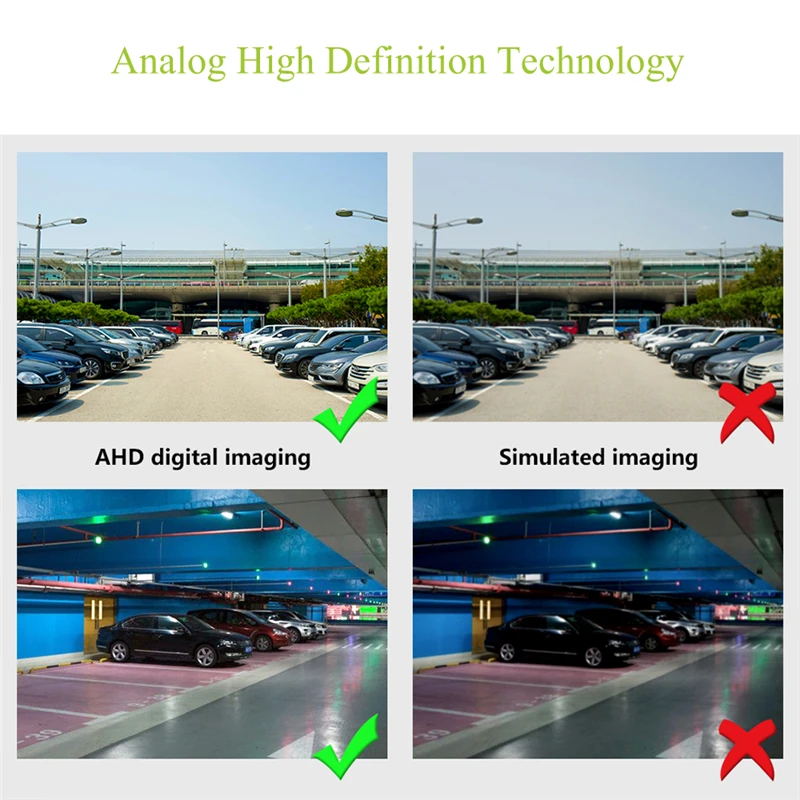 YuanTing 1080P ips видео рекордер " Сплит-экран монитор парковки AHD 4PIN DVR фронтальная камера заднего вида для грузовика RV автобуса