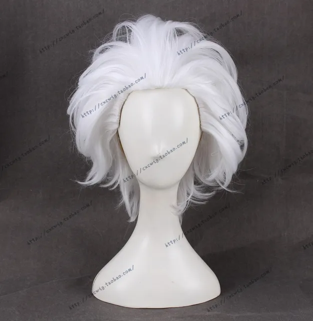 Halloween the Little Mermaid Ursula La mortz cosplay wig Women witch silver hair  wig Men rick wig white hair costumes|Trang Phục Phim & TV| - AliExpress