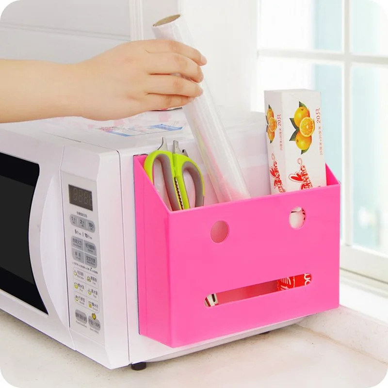 

High quality self-adhesive wall storage box storage box strong glue kitchen bathroom toilet shelving, kitchen accessories .
