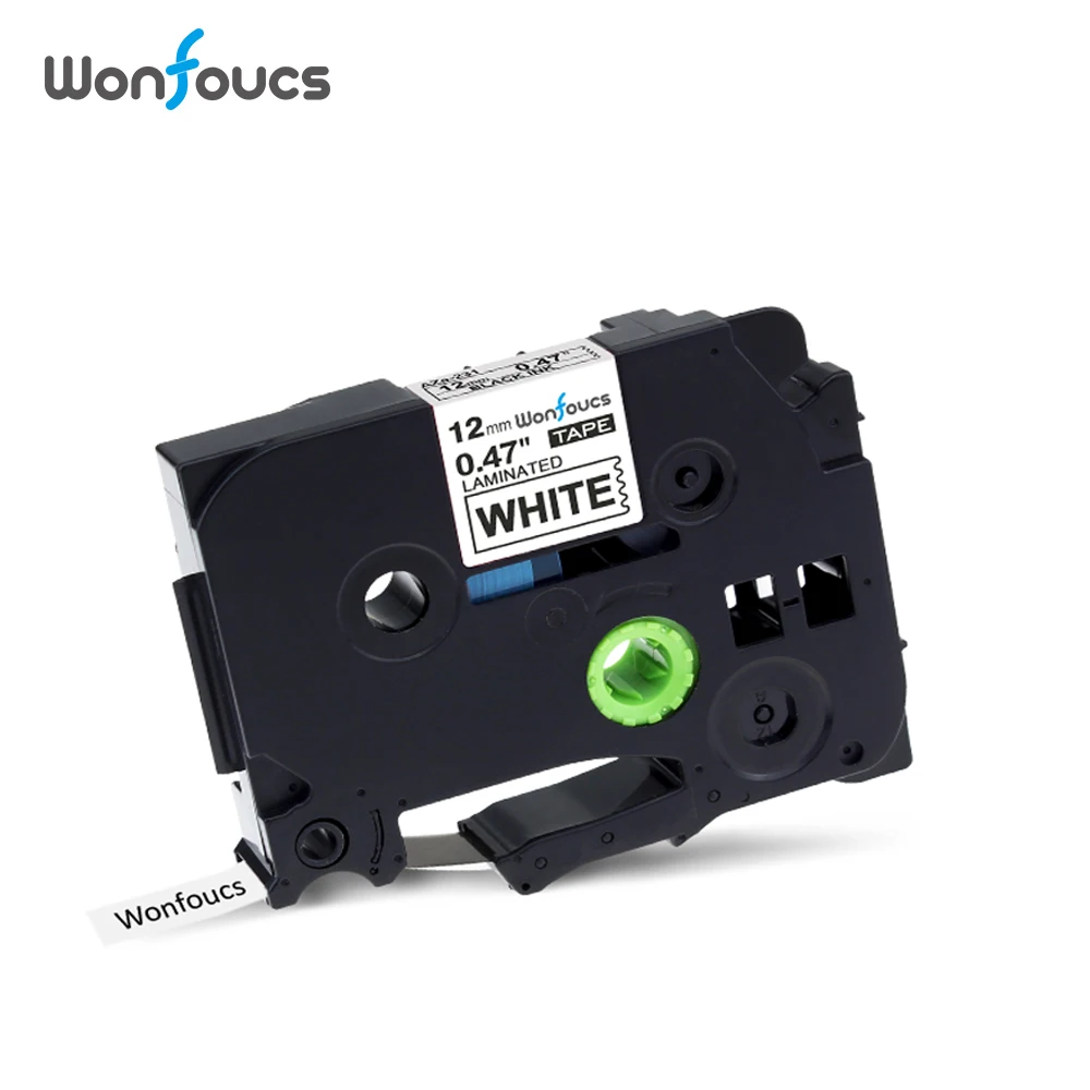 Compatible Brother tz Tapes TZe 231 For P Touch Printer 12mm Black on