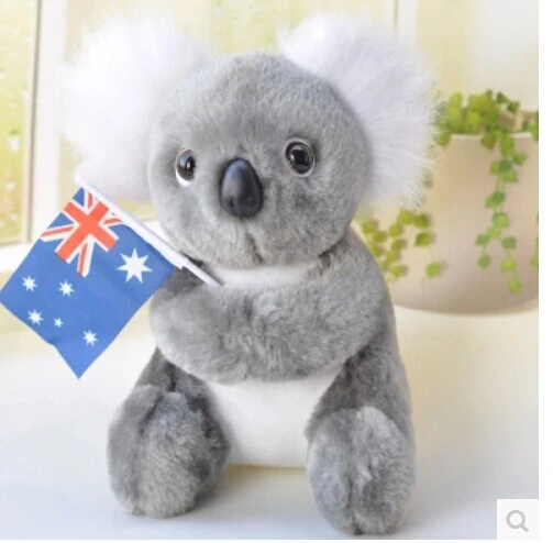 22センチかわいいコアラぬいぐるみオーストラリア旗コアラ人形 子供のおもちゃギフトb44 Toys Gift Koala Dollkoala Bear Plush Aliexpress