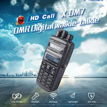 

KSUN digital walkie talkie 400-470MHz KSDM7 Handheld radio DMR transmitter Digital Two way radio walkie talkie