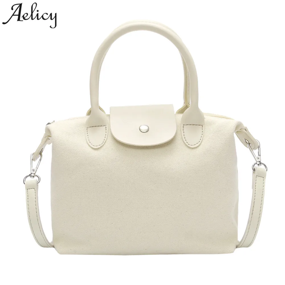 

Aelicy Girl Shoulder Bag Retro Canvas Zipper Women Corssbody Bag Ladies Handbag bolsa feminina dropship 2018 hot sale sac a mian