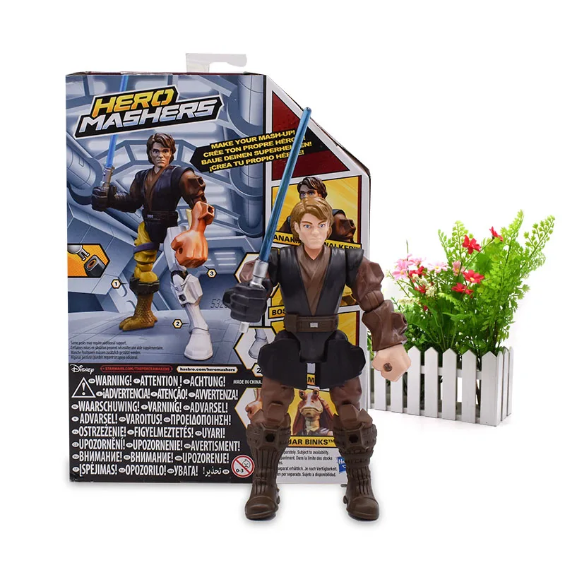 

15 cm Hero Mashers Anakin Skywalker Action Figure PVC Collectible Model Christmas Gift Toys