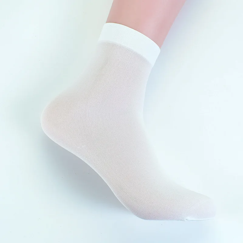 DANKEYISI Для женщин летние хлопковые носки Для мужчин с украшением в виде кристаллов Короткие носки для женщин женские эластичные унисекс Носки и Чулочные изделия 5 пар/компл