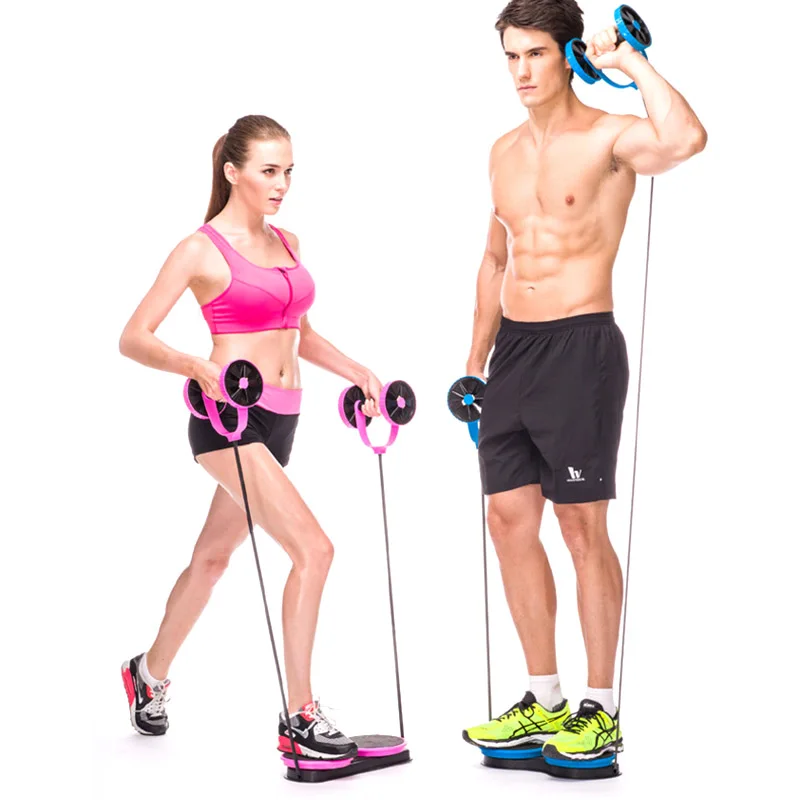 

Wheel Roller Abdominal Trainer Twist Wheel Waist Muscle Trainer Arm Leg Exercice Fitness SMN88