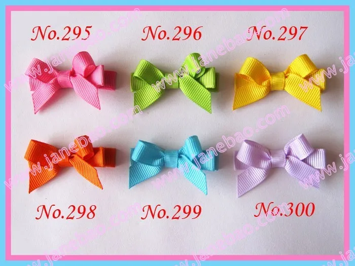 

Free shipping 2017 Newest 30pcs 1.5'' Itty Bitty Bows hair clips popular doggie clips