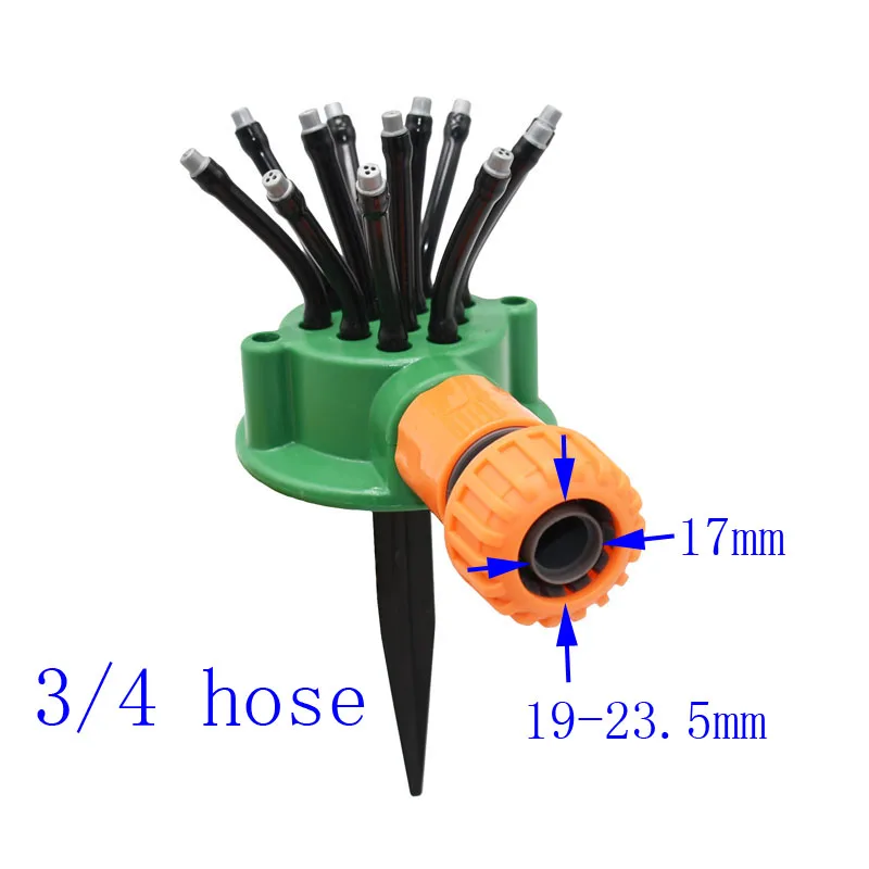 Степень гибкий лапши голову шланг для полива огорода, двора, газонный спринклер для полива и орошения поливочный распылитель огород; Сад Виноградник для полива и орошения Инструменты 1 комплект