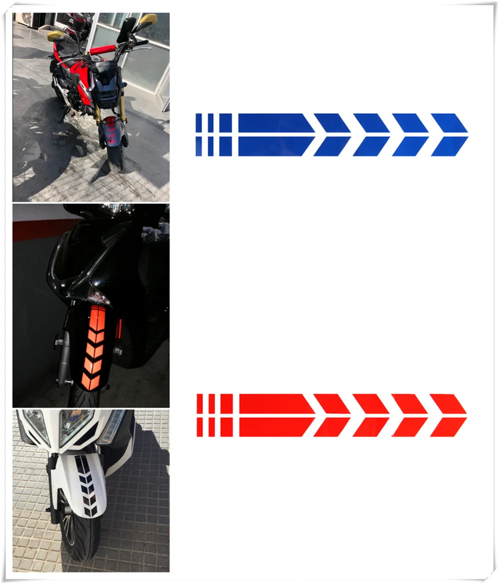 Azul Brillante Motocicleta Moto Llanta Decal Accesorio Pegatinas para Kawasaki ER6F