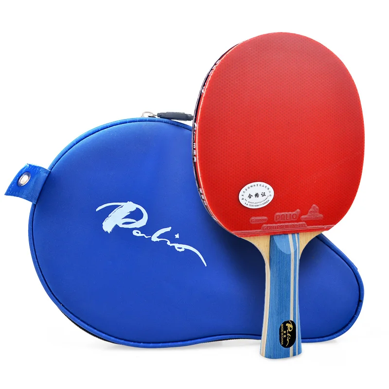 

For Your Child Gift Palio 2 Star Table Tennis Racket Table Tennis Rubber Ping Pong Rubber Raquete De Ping Pong Set