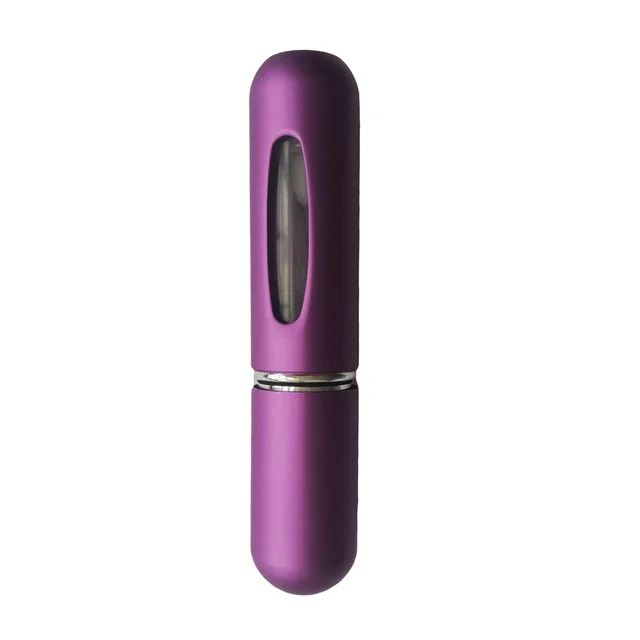 purple 5 мл портативный мини многоразового хранения распылитель для бутылок для духов спрей пустые косметические контейнеры для путешественника банки для макияжа - Цвет: purple