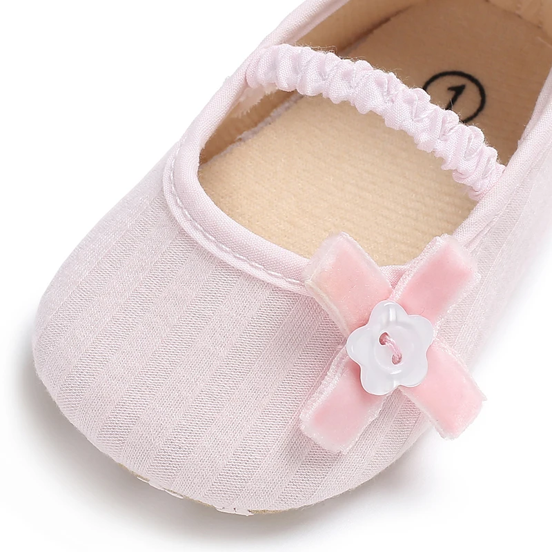Обувь для маленьких девочек; обувь для новорожденных; детская обувь принцессы с цветочным рисунком на мягкой подошве; обувь для малышей 0-18 месяцев