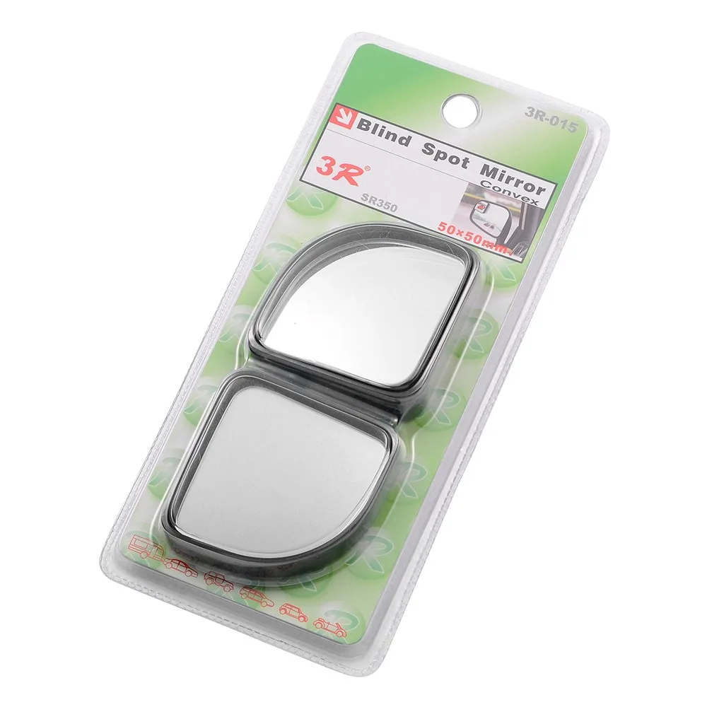 

2 Pcs Car Rearview mirrors Black Color Vehicle Blind Spot Plane Car Mirror