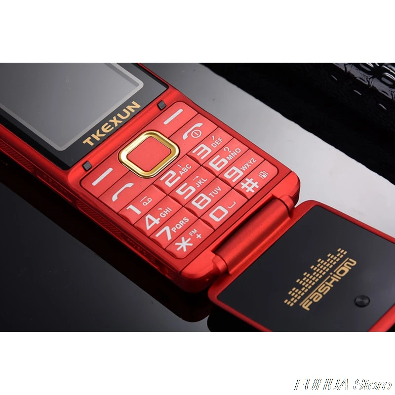 Мобильный телефон с металлическим корпусом TKEXUN 8800i Whatsapp волшебный голосовой