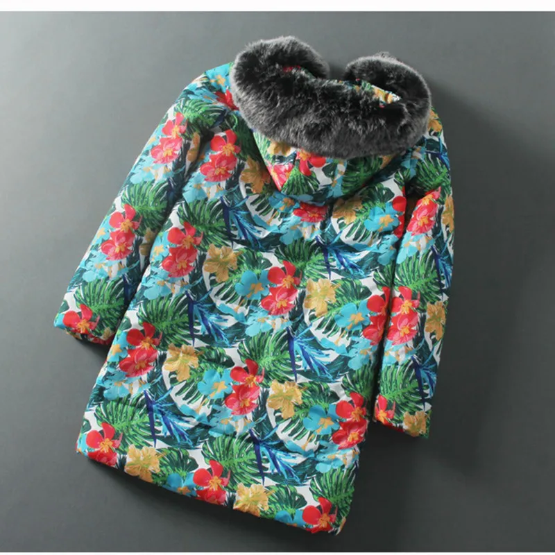 Parka Veste À Manteau D'hiver Chaud Mode Femelle Fourrure Green De Long Outwear Col Nouvelles Capuchon Femmes 2018 Avec XvxZwW