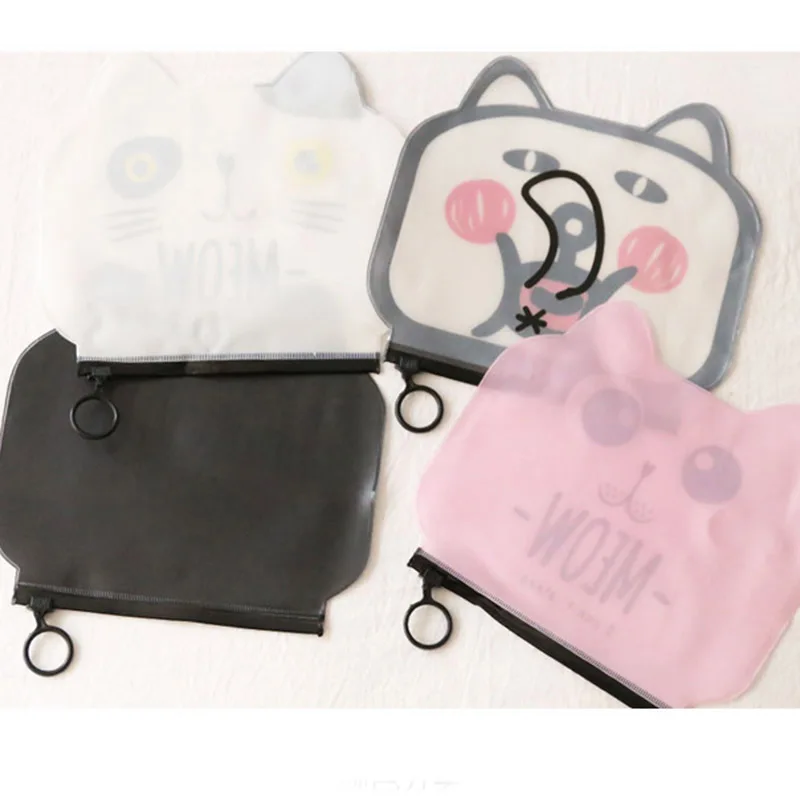 Cute Cat Women Fashion Cosmetic Bags Travel Organizer Necessary Beauty Case PVC Toiletry Bags Makeup Bag Bath Wash Make Up Box Cute Cat Women Fashion Cosmetic Bags Travel Organizer Necessary Beauty Case PVC Toiletry Bags Makeup Bag Bath Wash Make Up Box