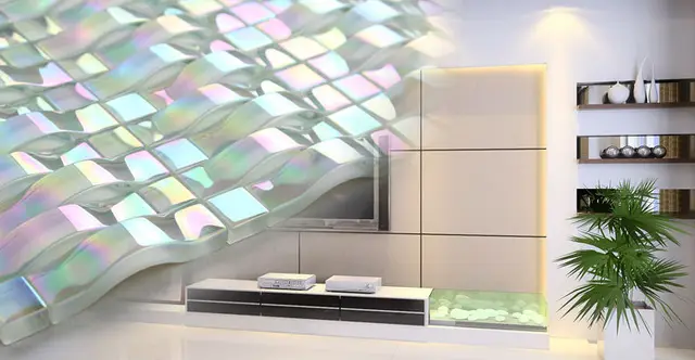 3D Perle Weiß Schillernden Kristallglasmosaikfliese für Küche ... 3D Perle Weiß Schillernden Kristallglasmosaikfliese für Küche ...