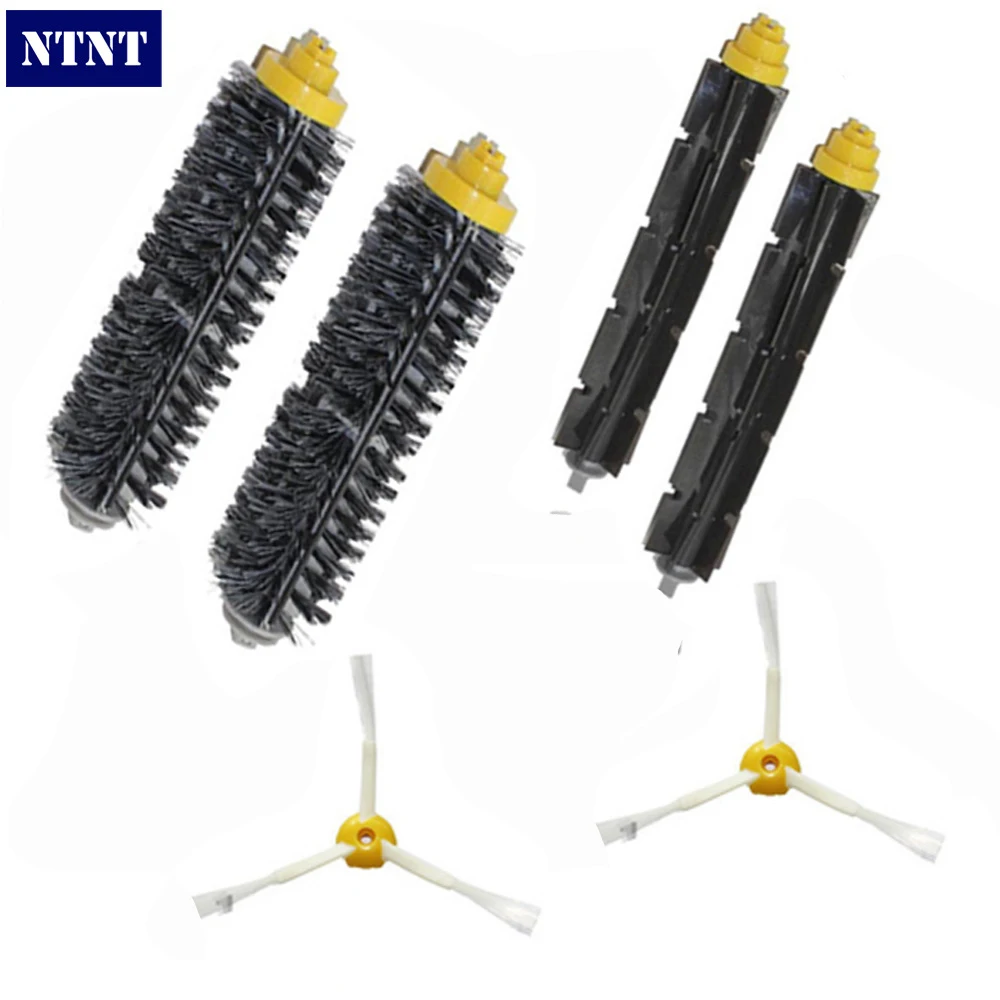 

NTNT Free Shipping Replacement Kit for iRobot Roomba 700 Series 760 770 780 Yellow Brush 3-Armed