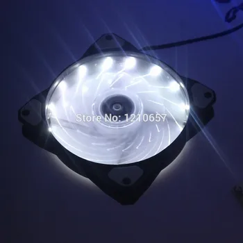 

10Pieces LOT 3Pin 4Pin 12V 120x25mm 120mm 12025s Computer Case Cooler DC White LED Cooling Fan
