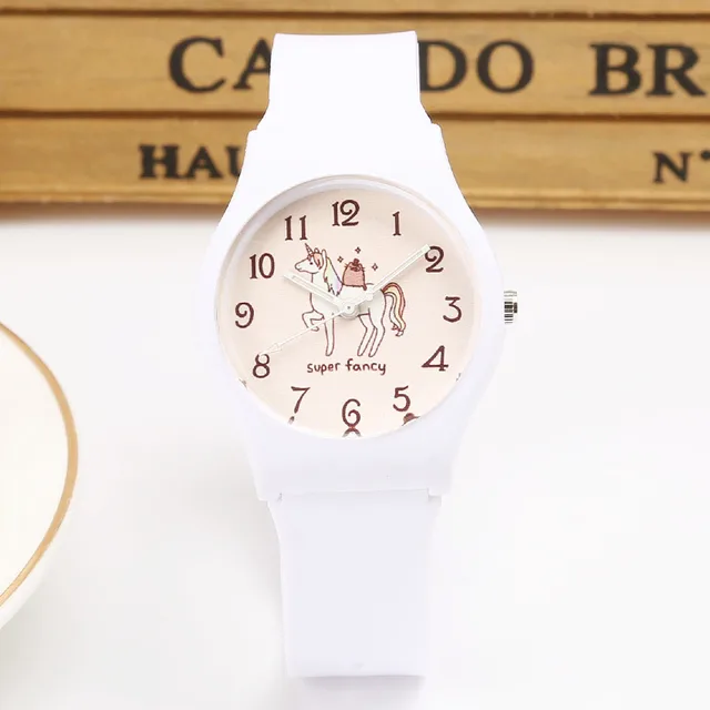 Brand New Fashion Cute Harajuku Unicorn Watermelon Girl's Boy's Children Watch W Brand New Fashion Cute Harajuku Unicorn Watermelon Girl's Boy's Children Watch W