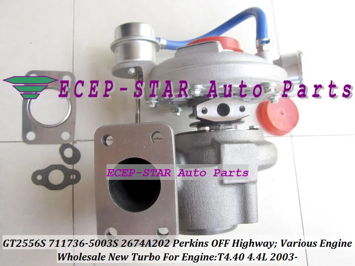 GT2556S 711736-5003S 2674A202 Turbo Turbocharger For Perkins OFF Highway Various Engine T4.40 4.4L 2003- (1)