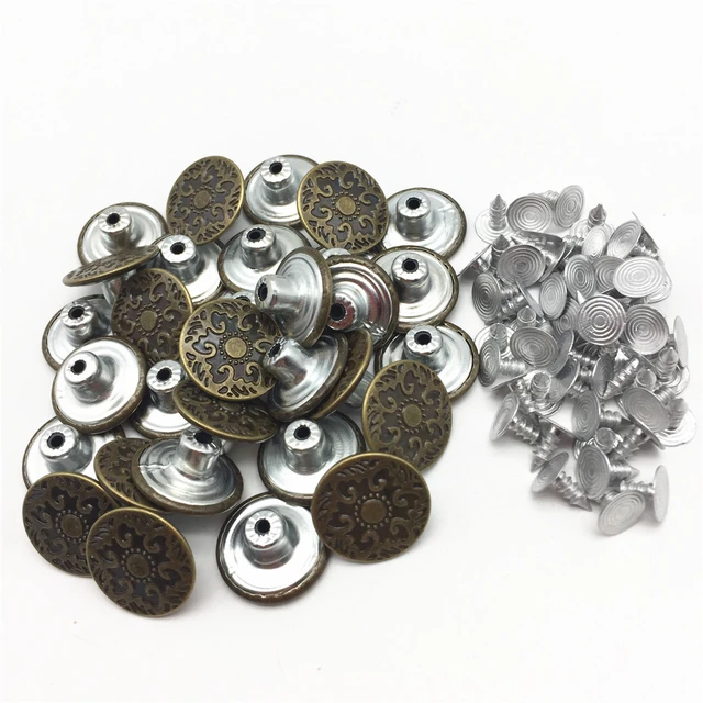 Round Jeans Buttons 
