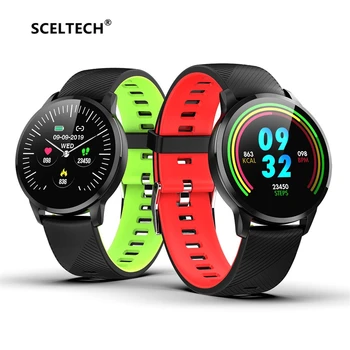 

SCELTECH S16 Smart Watch Men Women Heart Rate Blood Pressure Smart Health Monitor Sports Activity Step Tracker Smartwatch