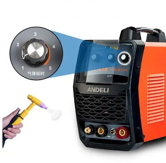 Brand New CT-418 3 IN 1 Welding Machine Digital Display TIG/ MMA/ CUT AC 220V Plasma Cutter Cutting Welder& Accessories 50/60Hz 3