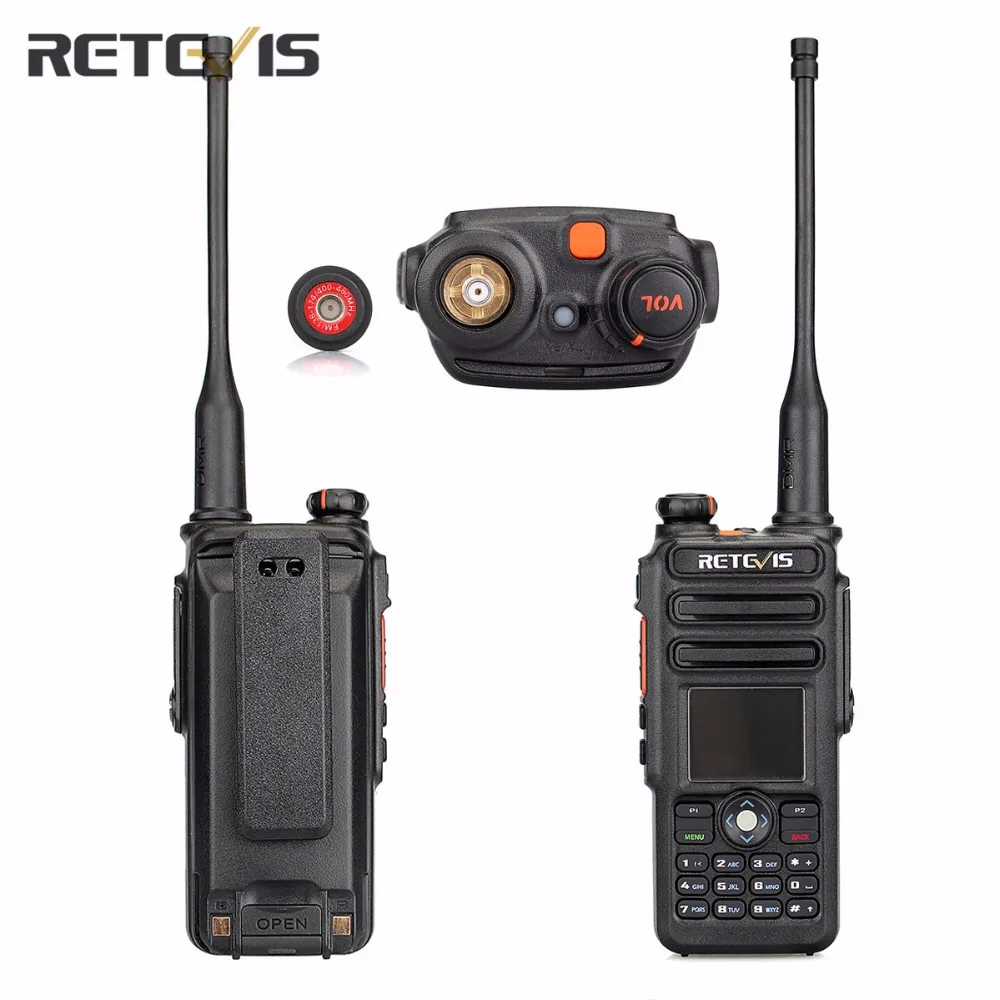 Retevis RT82 Dual Band 3000CH IP67 Waterproof DMR Walkie-Talkie DCDM with GPS Retevis RT82 Dual Band 3000CH IP67 Waterproof DMR Walkie-Talkie DCDM with GPS