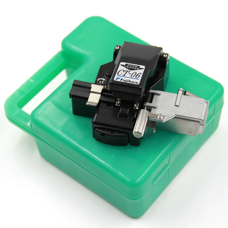 

For Fujikura CT-06 Fiber Optic Cleaver for Single Fibre Applications FTTH Cutting Tools CT-06 High Precision Cleaver