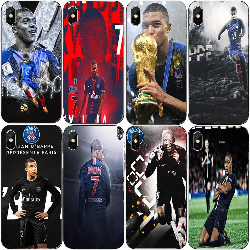 

Yinuoda Kylian Mbappe Phone Case DIY Photo Phone Case Custom Picture Cover For Apple iPhone X XR XS MAX 7 8 7plus 6 6S Plus 5S