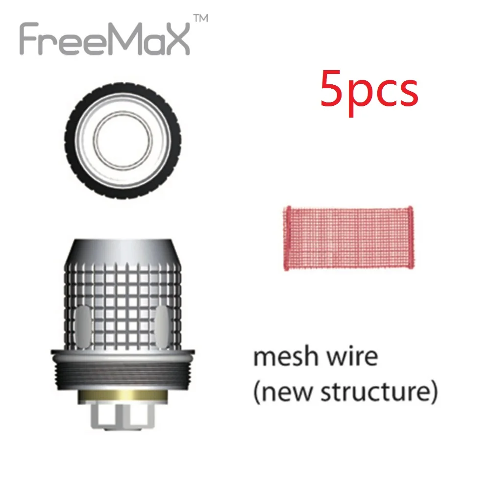 Оригинальная сетчатая катушка Freemax Fireluke 5 шт. вейпа для электронной сигареты 0 15 Ом