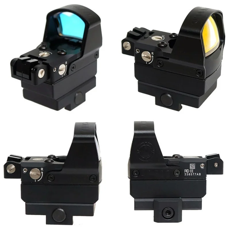 Tático Airsoft Óptico Reflexo Red Dot Sight Scope qd Montar Caça Pistola Rifle Glock 1911 Cqc dp Pro 9 Cheap Lunetas Riflescopes