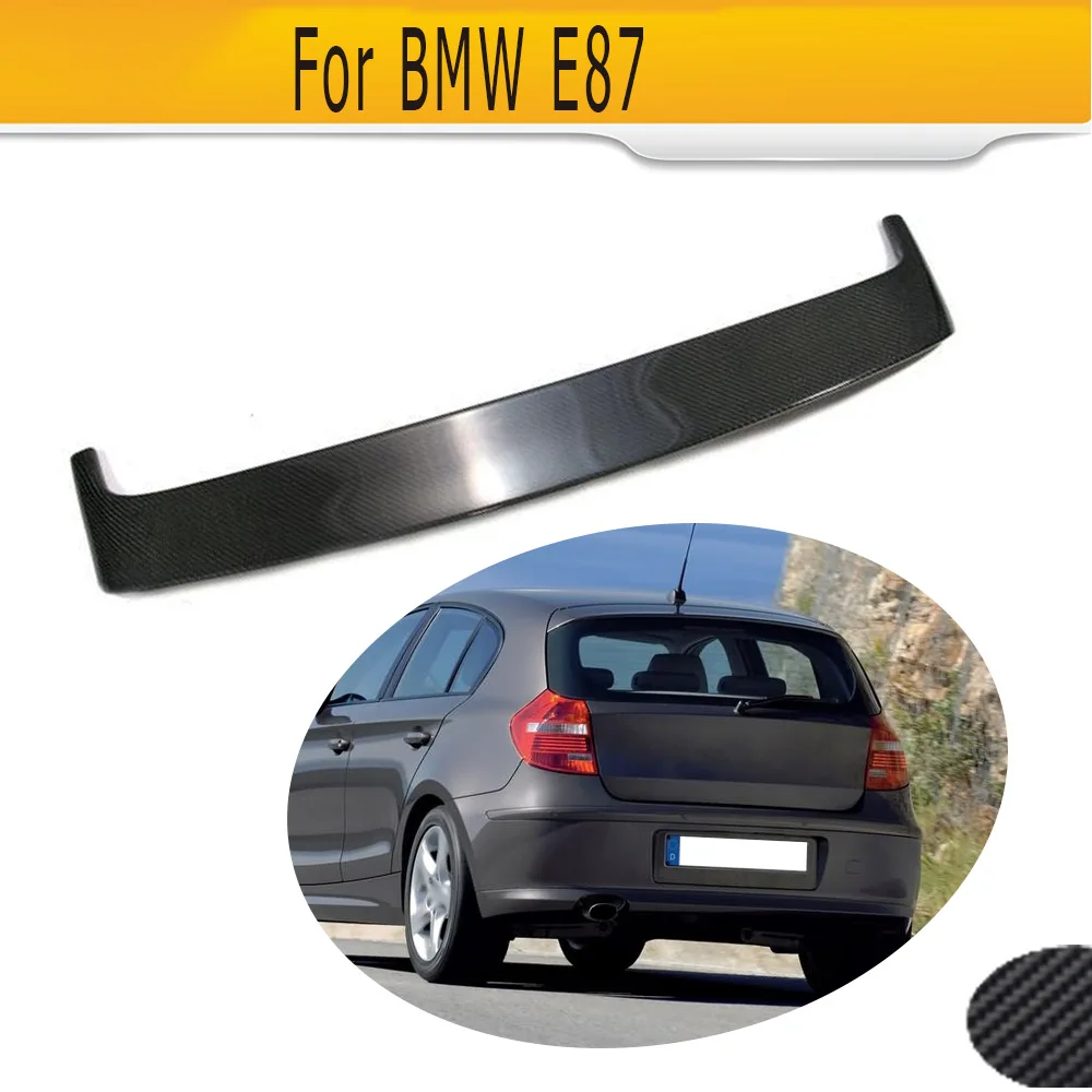 Углеродного волокна авто крыши крыла Спойлер для BMW E87|spoiler for bmw|wing spoilerroof wing |