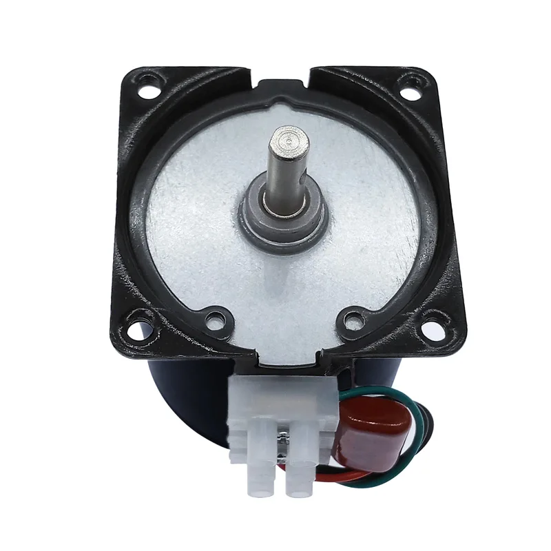 AC Motor Permanent Magnet Motor Electric Geared Motor Permanent magnet synchronous motor 60KTYZ speed reducer motors AC220V 14W controllable positive and negative inversion