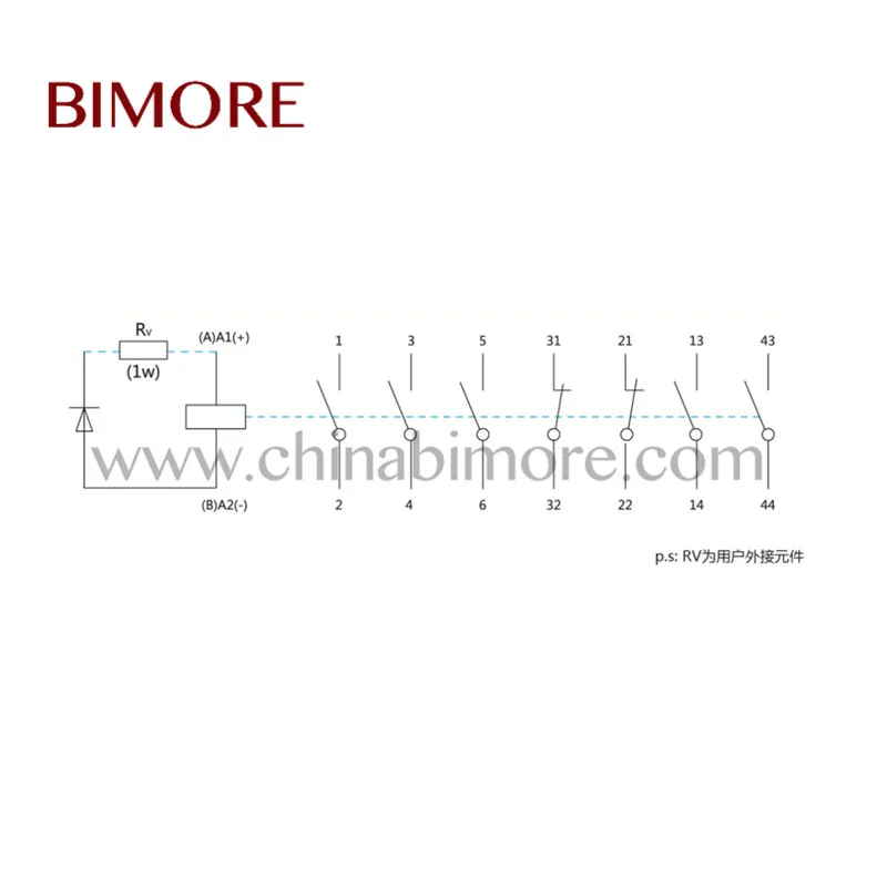 MG6-BF Elevator  Contactor for Permanent Magnetic Synchronous Traction Machine AC110V (4)