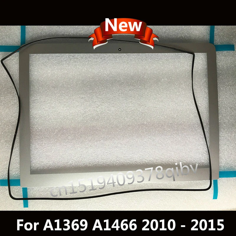 

New A1466 LCD Bezel Frame Cover For MacBook Air 13.3" A1369 Display Screen Front Bezel Cover with Rubber 2010 2011 2012 2013