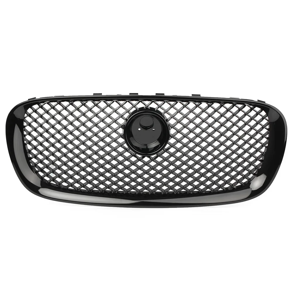 Buy Car Upper Grille Grill Radiator For Jaguar XF 2008 2009 2010 2011 Black New