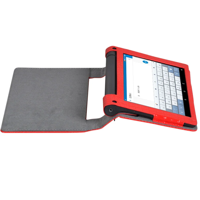Роскошный откидной Чехол из искусственной кожи под крокодила для Lenovo Yoga Tab 3 8 &quot