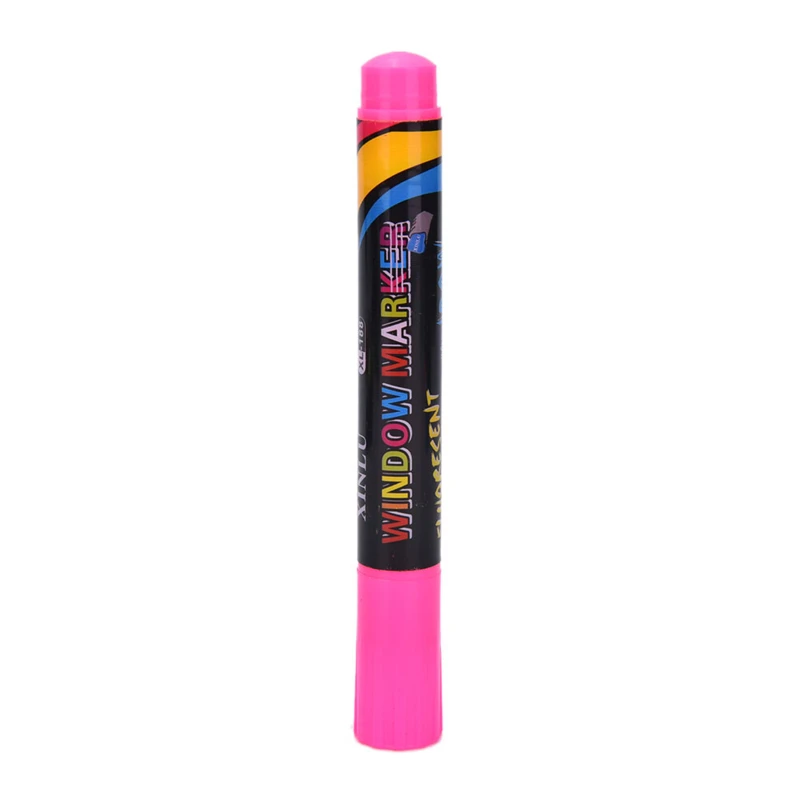 Жидкий Мел 8 шт./лот стираемый маркер флуоресцентный маркер ручка красочная художественная живопись для белой доски светодиодный меловая доска - Цвет: Розовый