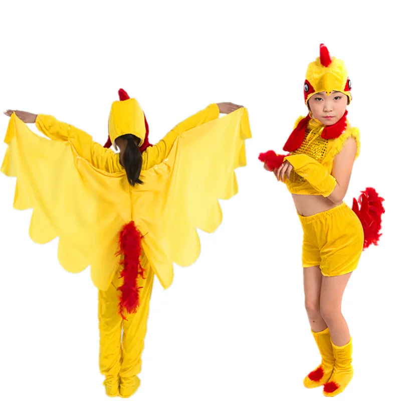 Детский танцевальный костюм с желтой курицей для курицы курицей|costumes yellow|costume